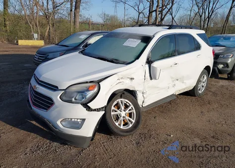 2016 Chevrolet Equinox Lt из США, поврежденный, VIN 2GNALCEK2G1127278